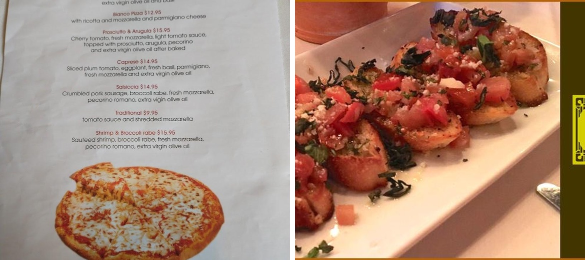 That's Amore Trattoria Menu